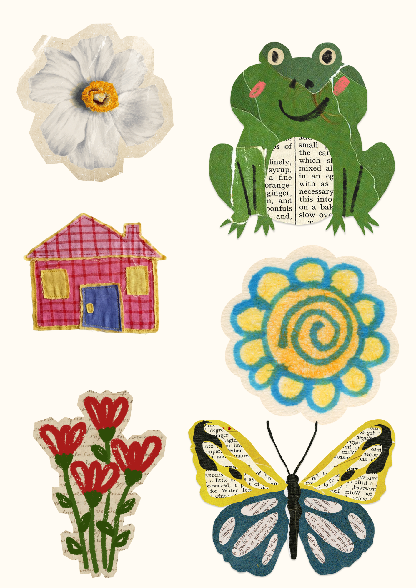 Animal Themed Scrapbook Set – Printable Templates