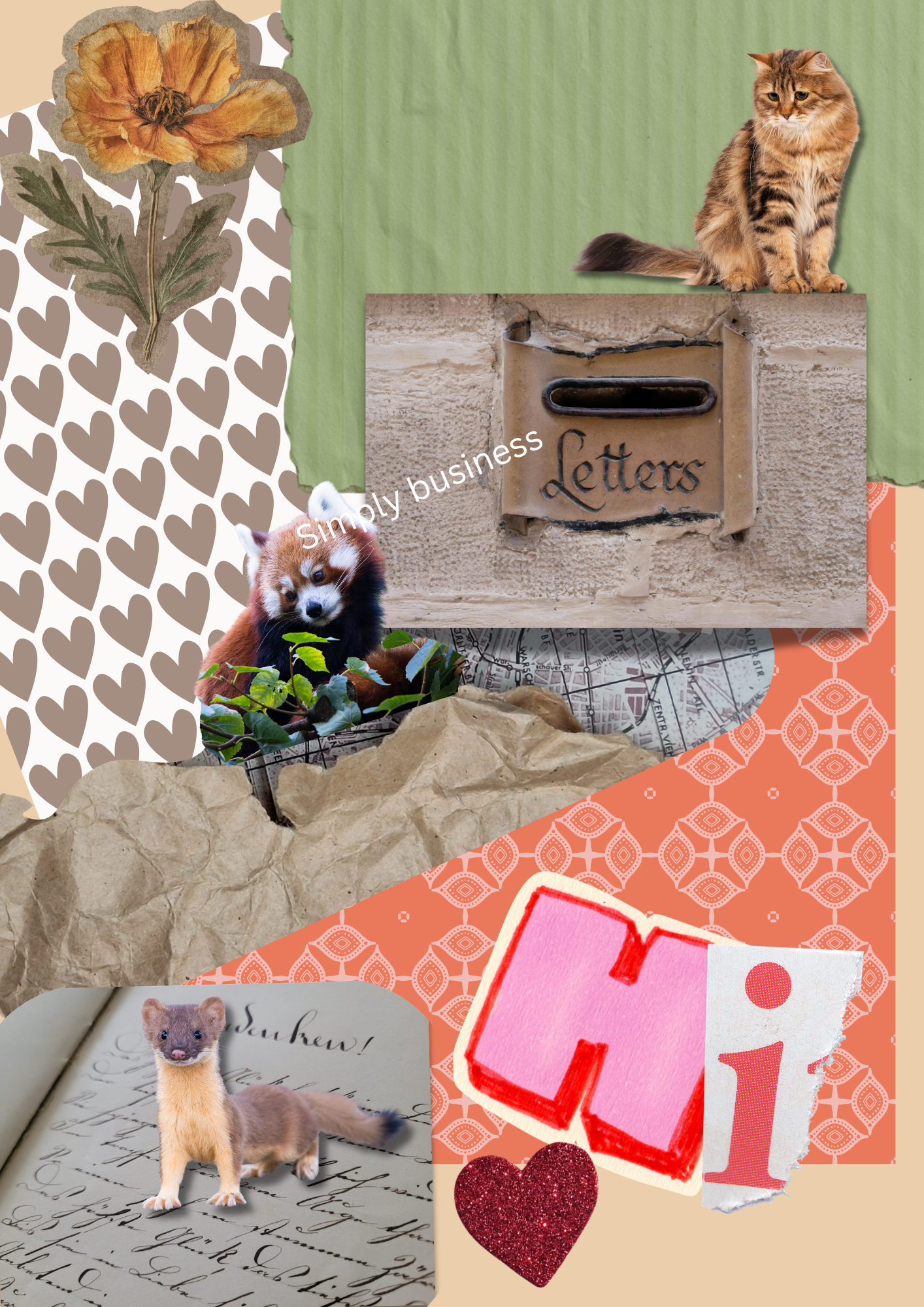 Animal Themed Scrapbook Set – Printable Templates