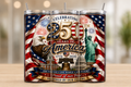 250th Year Anniversary For America/ PNG Tumbler Wrap