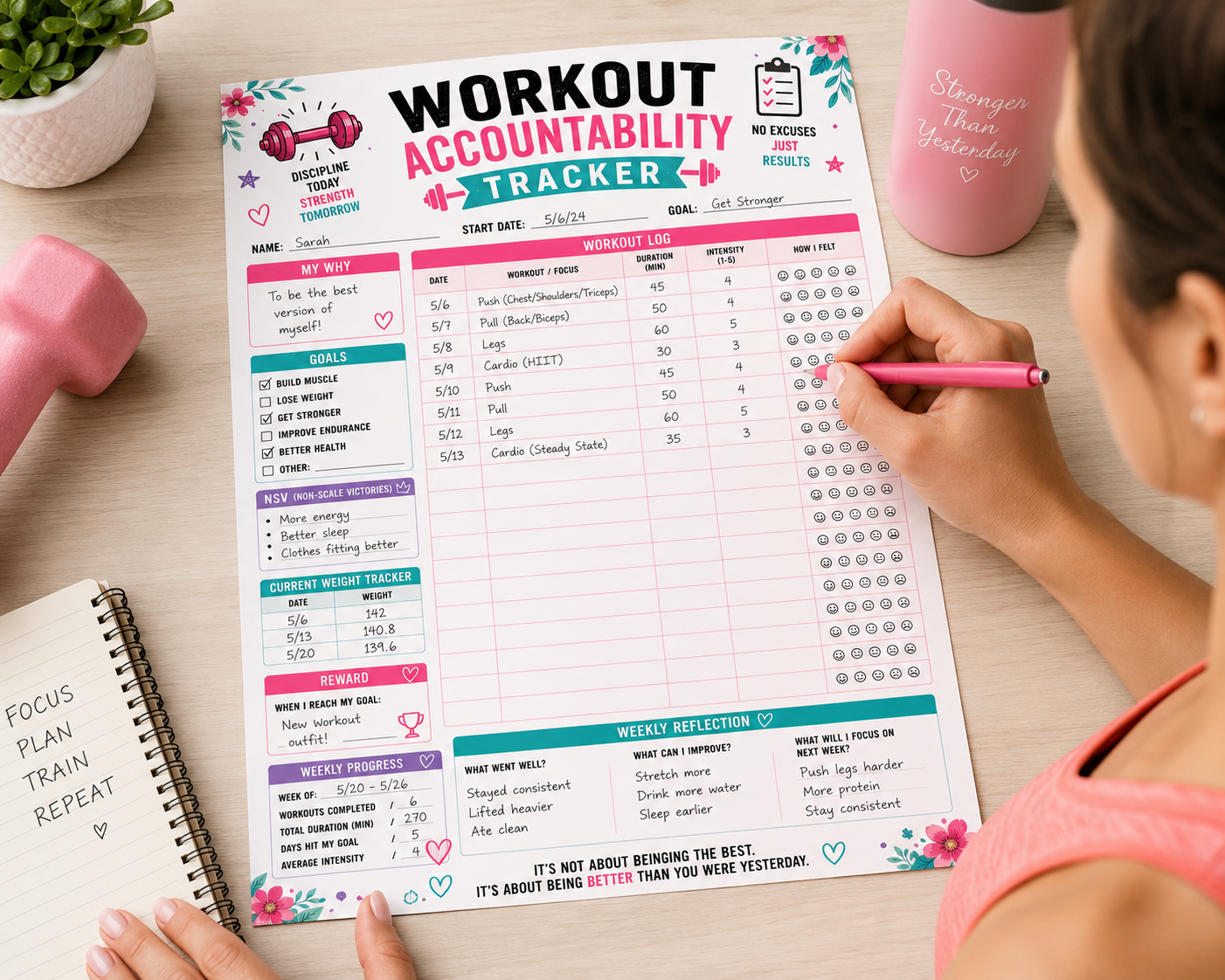 Workout Accountability Tracker