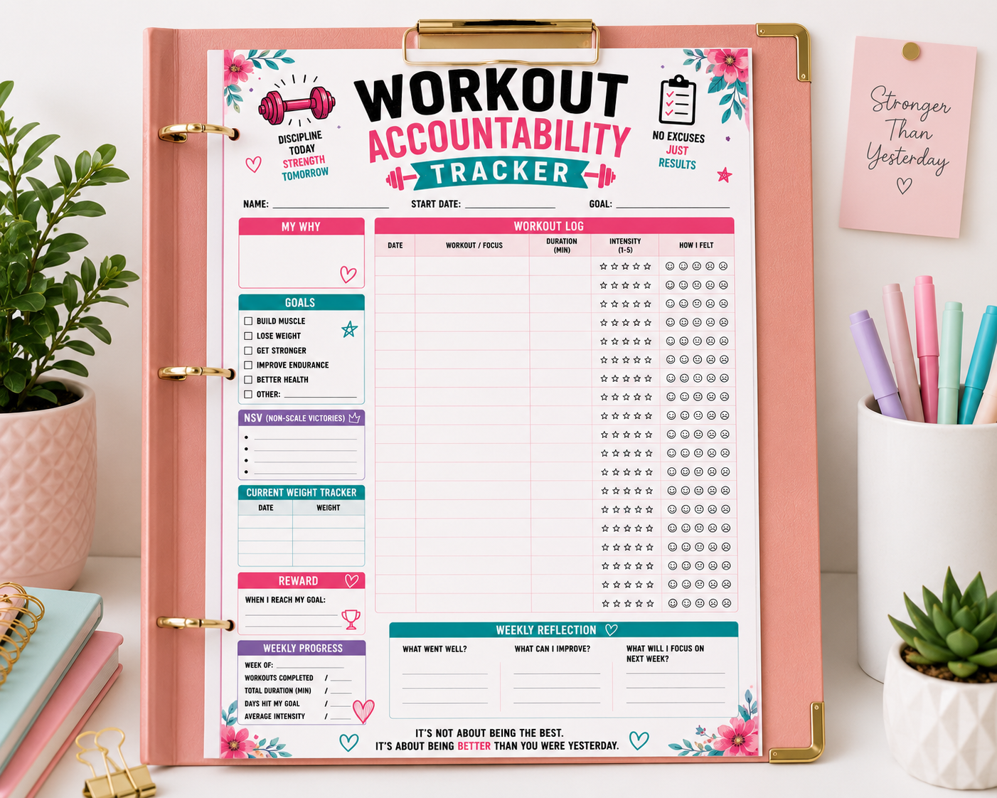 Workout Accountability Tracker