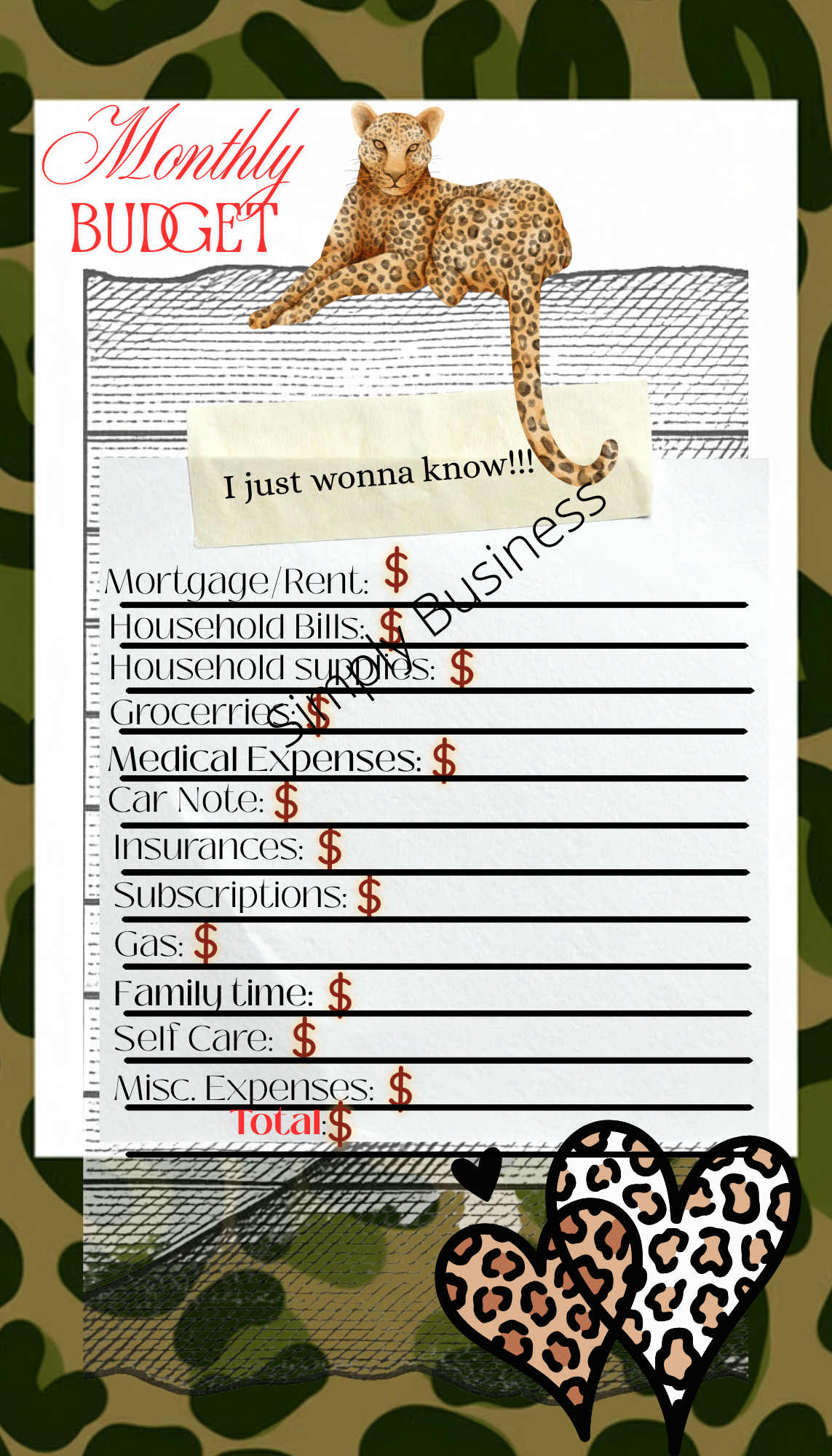 Money Goals & Pretty Things Savings Challenge Bundle