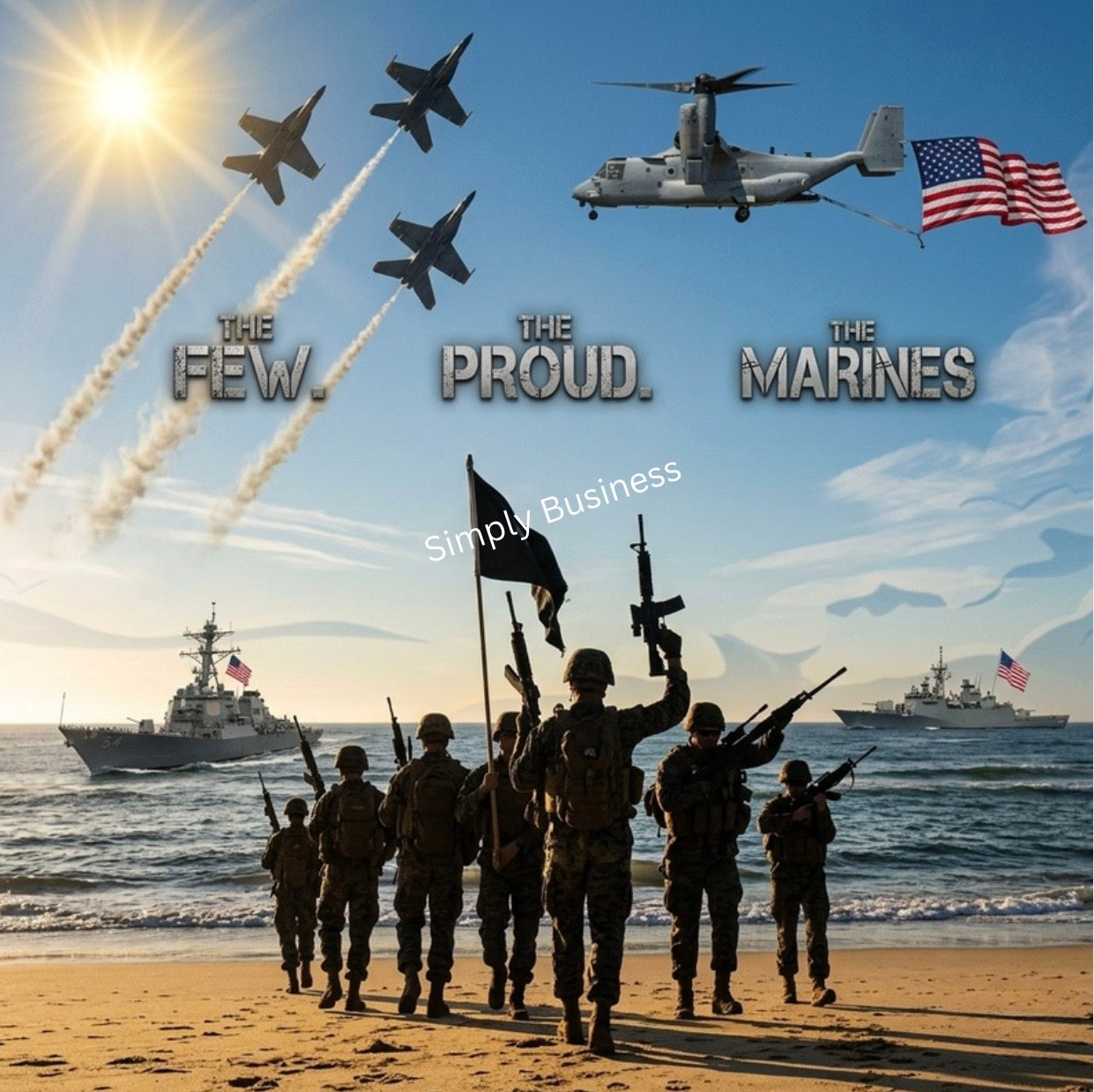 Marines 20oz Tumbler Design – The Few The Proud PNG