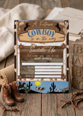 Cowboy Baby Shower Invitation – Printable 5x7 PNG