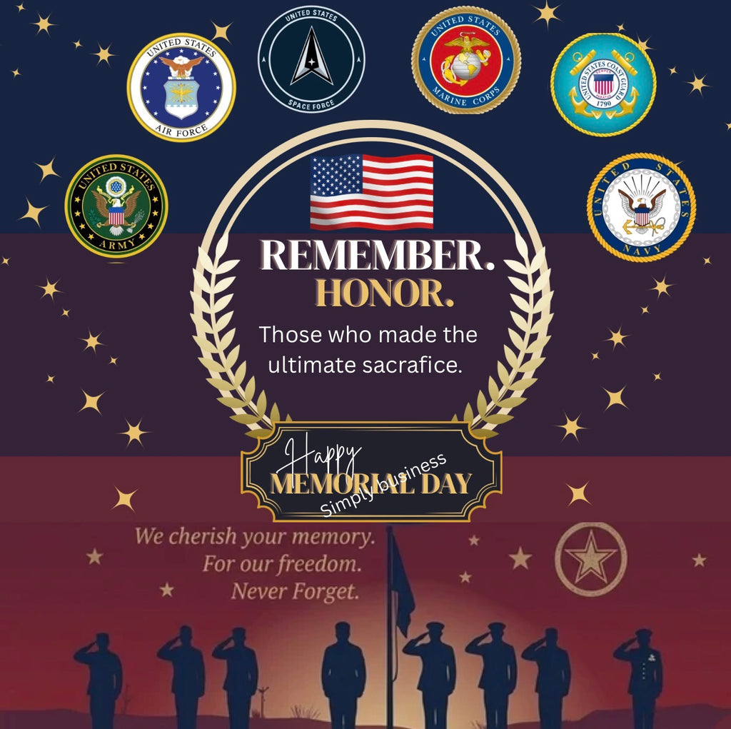 Remember & Honor – 20oz Straight Tumbler Wrap PNG