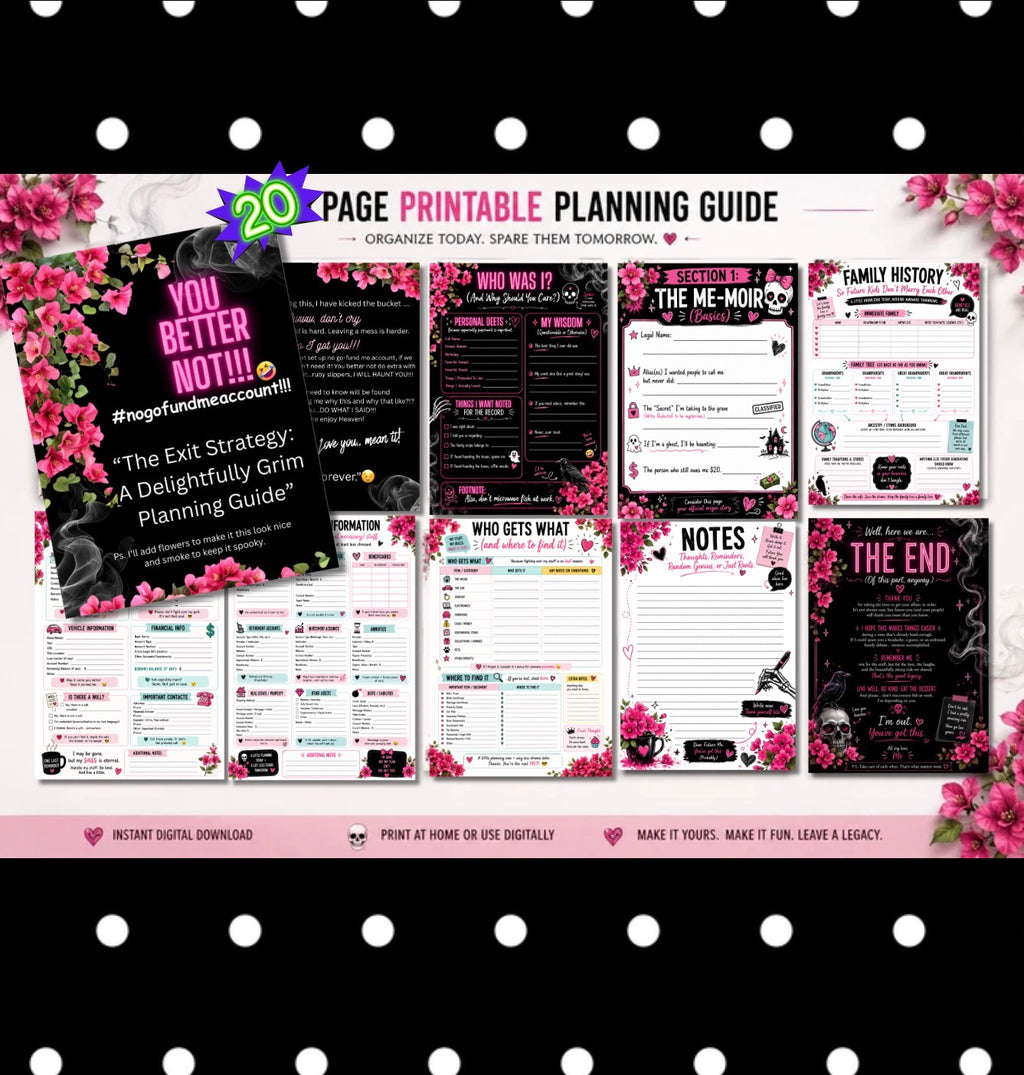 The Exit Strategy: A Delightfully Grim Planning Guide PDF download