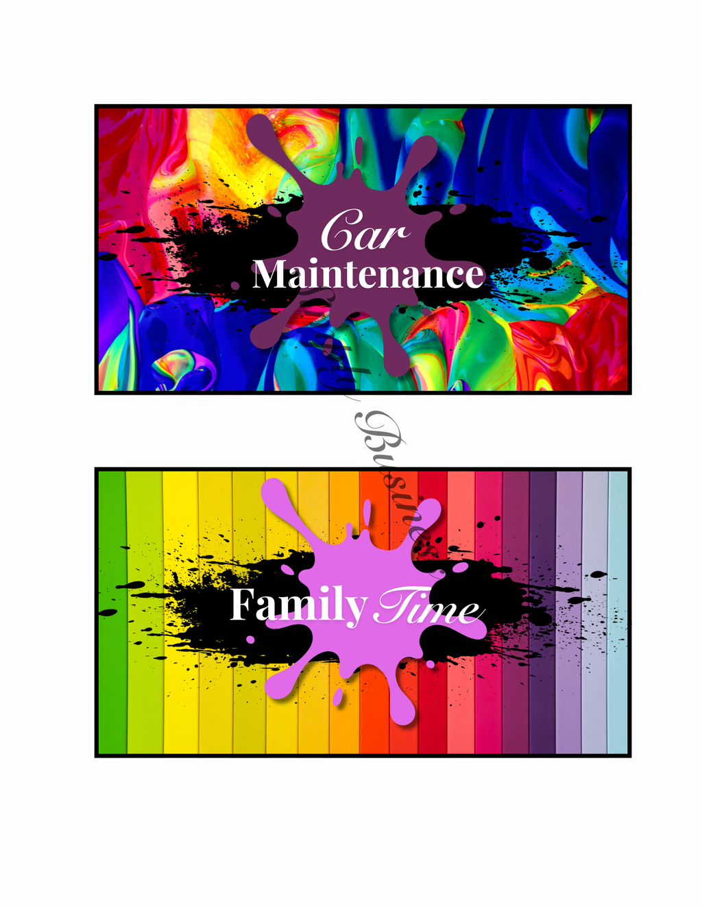 Painting Your Financial Future Savings Binder Dashboards Printable Set